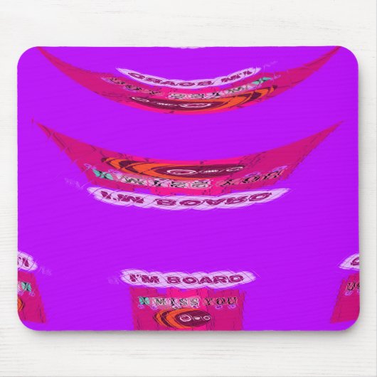 Horizontale Sjabloon Mousepad Muismat (Voorkant)