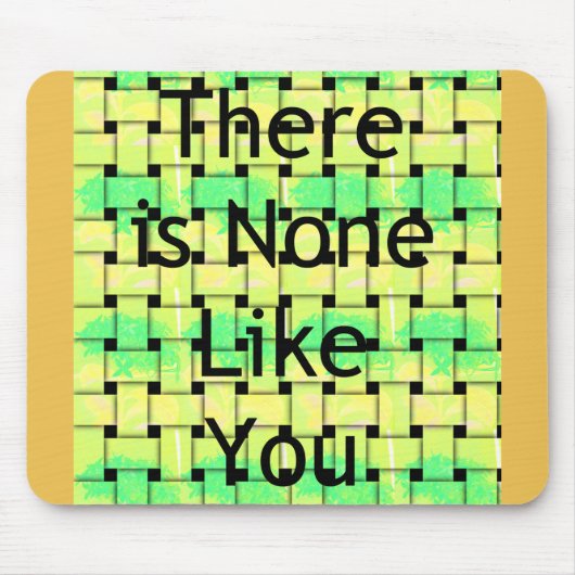 Horizontale Sjabloon Mousepad Muismat (Voorkant)