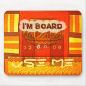 Horizontale Sjabloon Mousepad Muismat (Voorkant)