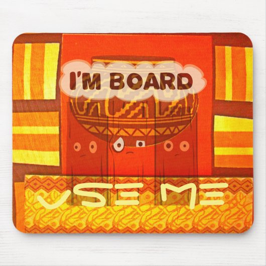 Horizontale Sjabloon Mousepad Muismat (Voorkant)