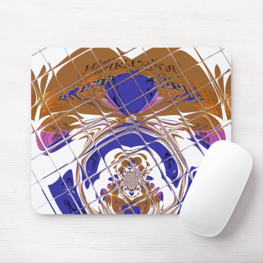 Horizontale Sjabloon Mousepad Muismat (Met muis)