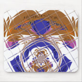 Horizontale Sjabloon Mousepad Muismat (Voorkant)