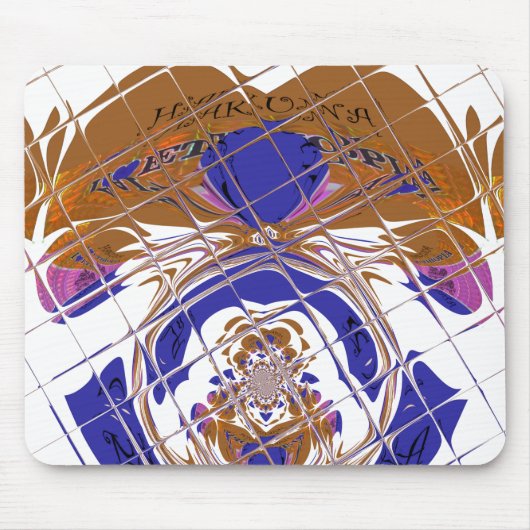 Horizontale Sjabloon Mousepad Muismat (Voorkant)