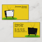 Horizontale Sjabloon Visitekaartje (Voorkant / Achterkant)