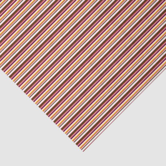 Horizontale Snoepjes strepen (kleinschalig) Tissuepapier (Detail)