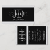 Horizontale streep B/B door de arts Visitekaartje (Voorkant / Achterkant)