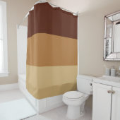 Horizontale strepen douchegordijn (In situ)