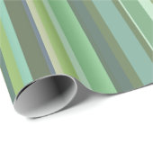 Horizontale strepen met olijfgroen cadeaupapier (Rol Hoek)
