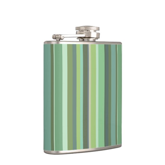 Horizontale strepen met olijfgroen heupfles (Rechts)