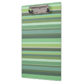 Horizontale strepen met olijfgroen klembord (Links)