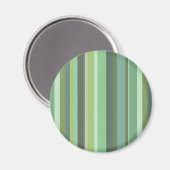 Horizontale strepen met olijfgroen magneet (Voorkant / Achterkant)