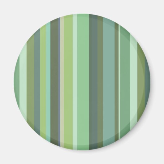 Horizontale strepen met olijfgroen magneet (Voorkant)