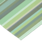 Horizontale strepen met olijfgroen tafelkleed (Gekanteld)
