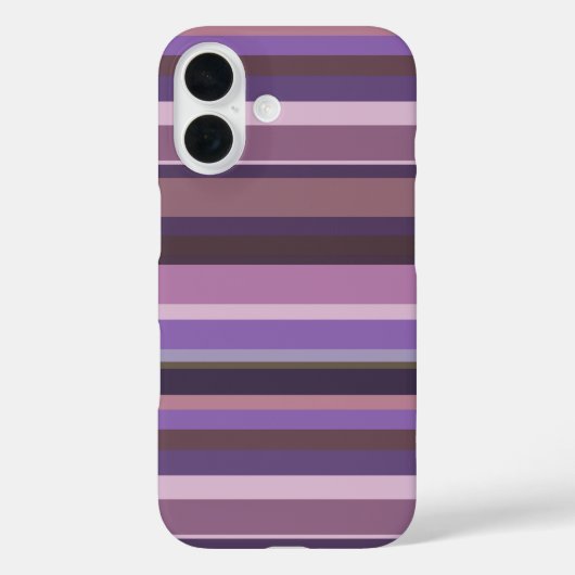 Horizontale strepen nabootsen Case-Mate iPhone case (Achterkant)