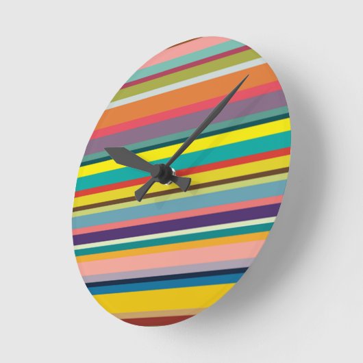 Horizontale strepen ronde klok (Hoek)