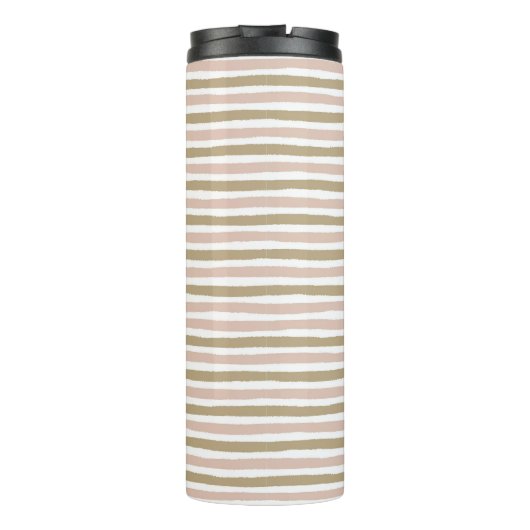 Horizontale strepen thermosbeker (Achterkant)