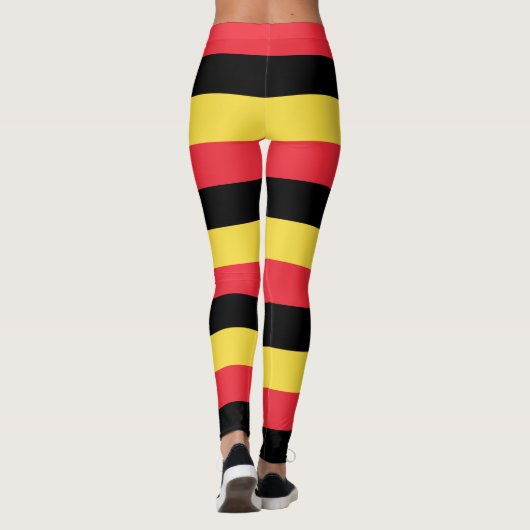 Horizontale streping voor de nationale vlag van Be Leggings (Achterkant)