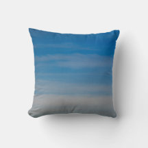 Horizontale Stripes Sky Natuur middelgroot blauw h