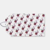 horizontale Stropdas voor bedrijven op Labels Cadeaulabel (Achterkant Horizontaal)