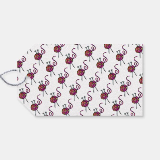 horizontale Stropdas voor bedrijven op Labels Cadeaulabel (Achterkant Horizontaal)