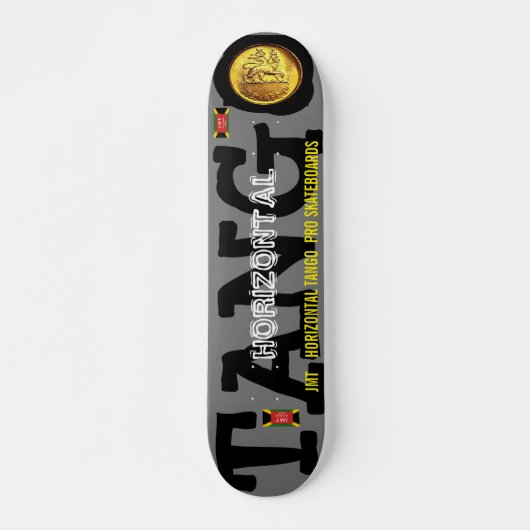 HORIZONTALE TANGO 7 3/4" Skateboarddek Persoonlijk Skateboard (Voorkant)