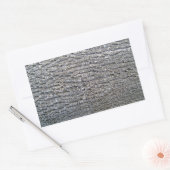 Horizontale textuur van boomschors rechthoekige sticker (Envelop)