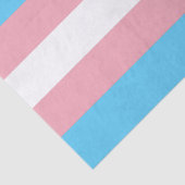 Horizontale Transgender Pridevlag Tissuepapier (Detail)