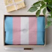 Horizontale Transgender Pridevlag Tissuepapier (Geschenk)
