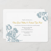 Horizontale uitnodiging van 5 x 7 inch (Voorkant / Achterkant)