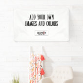 Horizontale vinyl spandoek (Insitu)