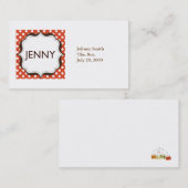 Horizontale Visitekaartjes - Gepersonaliseerd (Voorkant / Achterkant)