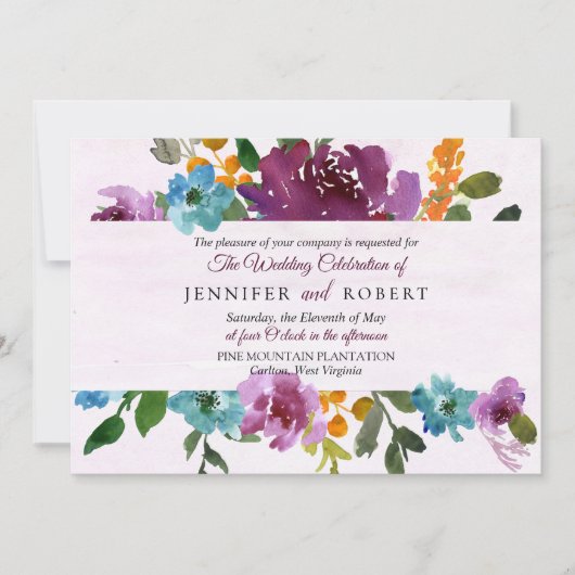 Horizontale weddenschap met wijn kaart (Voorkant)