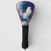 Horizontale wolk golfheadcover (Voorkant)