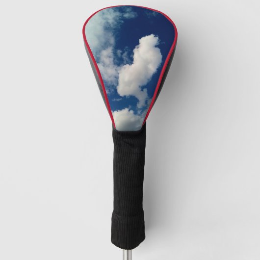 Horizontale wolk golfheadcover (Voorkant)