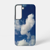 Horizontale wolk samsung galaxy hoesje (Achterkant)