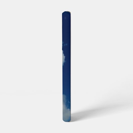 Horizontale wolk samsung galaxy hoesje (Linkerkant)