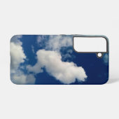 Horizontale wolk samsung galaxy hoesje (Achterkant horizontaal)