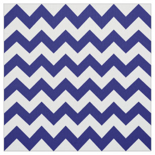 Horizontale zeemacht en witte zigzag geometrische stof