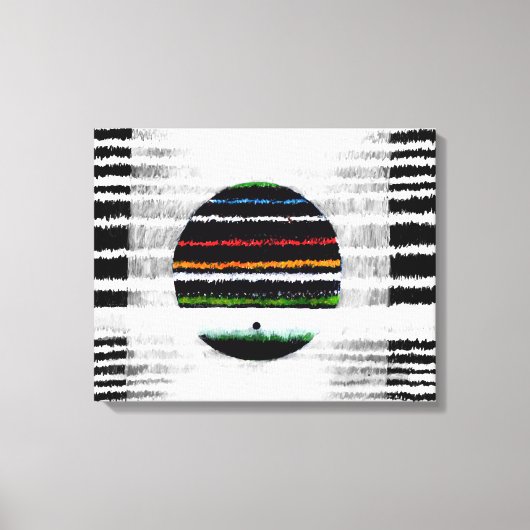 Horizontalis VIII Canvas Afdruk (Voorkant)