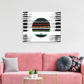 Horizontalis VIII Canvas Afdruk (Insitu (Woonkamer))