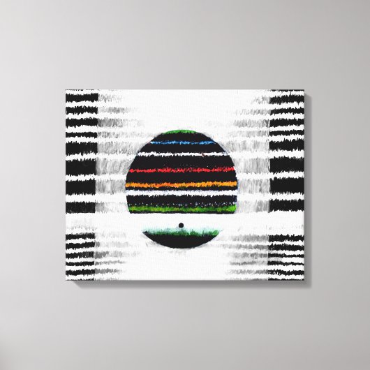 Horizontalis VIII Canvas Afdruk (Voorkant)