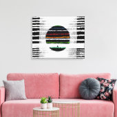 Horizontalis VIII Canvas Afdruk (Insitu (Woonkamer))