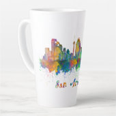 horizonte de san antonio acuarela latte mok (Linkerhoek)