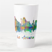 horizonte de san antonio acuarela latte mok (Voorkant)