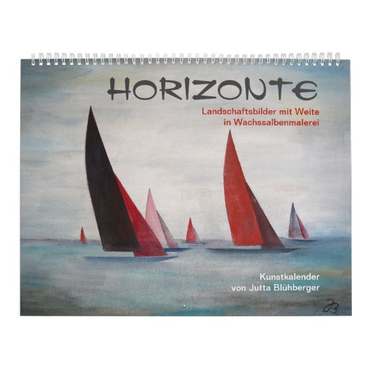 Horizonte - Kunstkalender - Kalender (Duits) (Hoes)
