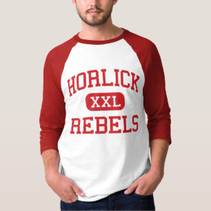Horlick - Rebels - High School - Racine Wisconsin T-shirt