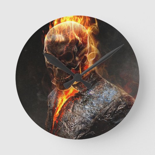 horlo GGGGGPRATEN Ronde Klok (Voorkant)