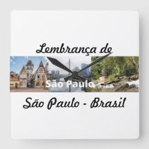 Horloge aandenken aan São Paulo Brazilië