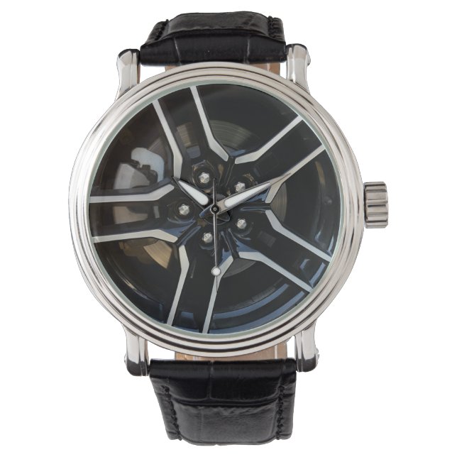 Horloge Auto mustang california (Voorkant)