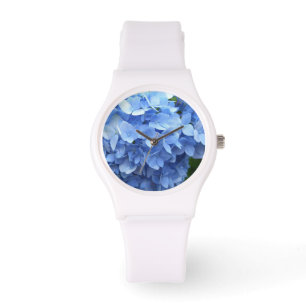 Horloge - Blue Hydrangea